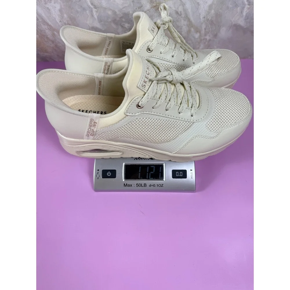 Skechers Slip-ins Uno Everywear Off White Sneakers 177111 Womens 10